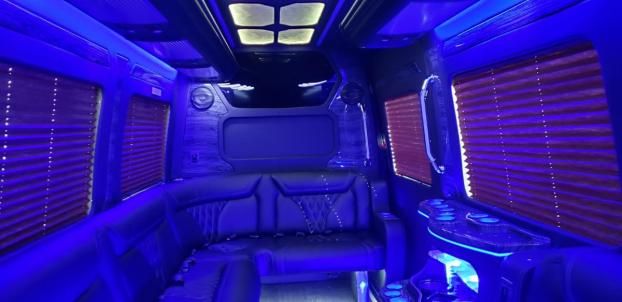 Before a completed limousine project in the  area